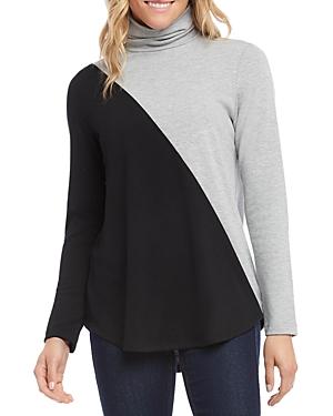 Karen Kane Contrast Turtleneck Sweater