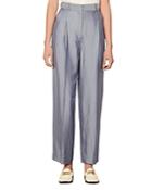 Sandro Felix Striped Straight Leg Pants