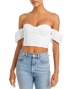 Staud Bouvier Crop Top