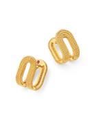 Roberto Coin 18k Yellow Gold Double Symphony Barocco Earrings
