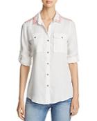 Billy T Embroidered Button-down Shirt