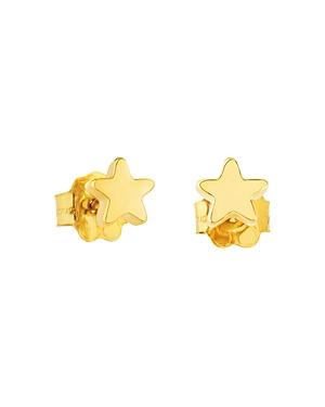 Tous 18k Yellow Gold Gold Sweet Dolls Star Stud Earrings