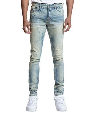 Prps Cspar Tinted Skinny Fit Jeans In Indigo