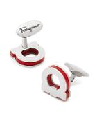 Salvatore Ferragamo Single Gancini Pop Color Cufflinks