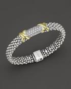 Lagos Diamond Lux 18k Gold And Sterling Silver Pave Medium Rope Bracelet