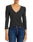 Sundry Cotton Puff Sleeve Top