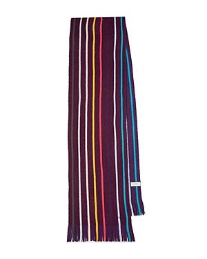 Paul Smith Wool Stripe Artist Scarf