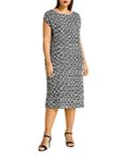 Marina Rinaldi Danzare Plisse Midi Dress