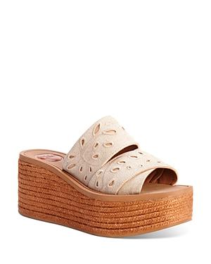 Chloe Women's Woody Espadrille Platform Wedge Sandals
