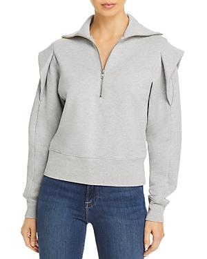 Frame Sporty Zip Front Sweatshirt