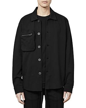 Thom/krom Cotton Blend Oversized Shirt Jacket