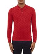 Ted Baker Electro Jacquard Knit Regular Fit Polo