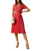 Ted Baker Sonyyia Faux-wrap Lace Midi Dress