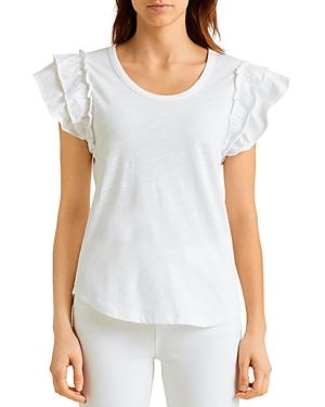 Lauren Ralph Lauren Ruffled Sleeve Top