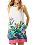 Tommy Bahama Floral Isle Silk Shift Dress