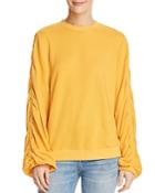 The Fifth Label Frisbee Ruched-sleeve Sweater
