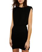 Ba & Sh Cediane Draped Mini Dress