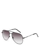 Saint Laurent Metal Aviator Sunglasses, 59mm