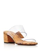 Schutz Women's Victorie Mid-heel Slide Sandals