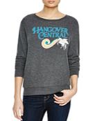 Wildfox Hangover Central Printed Sweatshirt