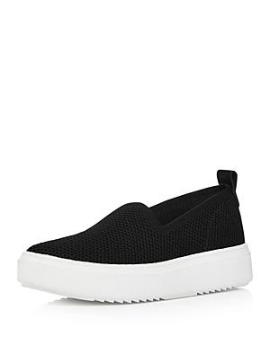 Eileen Fisher Women's Prosper Melange Stretch Fly Knit Platform Loafers