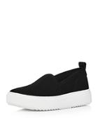 Eileen Fisher Women's Prosper Melange Stretch Fly Knit Platform Loafers