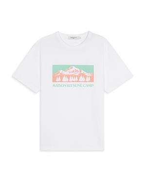 Maison Kitsune Mountain Camp Classic Short Sleeve Tee