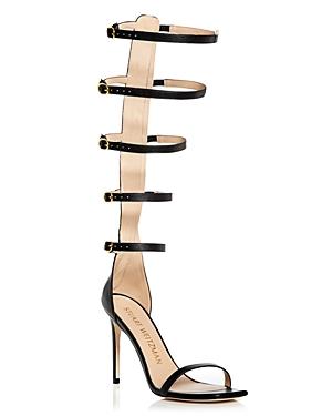 Stuart Weitzman Women's Nudistcurve Gladiator High Heel Sandals