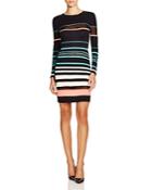 Rebecca Minkoff Groovy Long Sleeve Stripe Dress