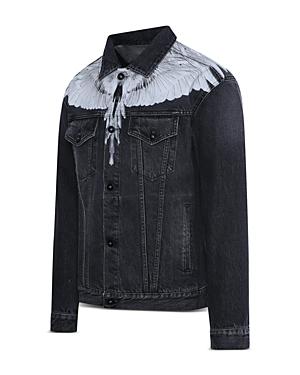 Marcelo Burlon Wings Slim Denim Jacket