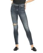 Hudson Barbara High Rise Super Skinny Jeans In Out Of Sight
