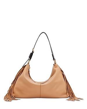 Allsaints Edbury Fringe Hobo Bag