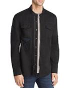 John Varvatos Star Usa Zip-front Shirt Jacket