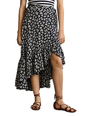 Polo Ralph Lauren High Low Floral Prairie Skirt