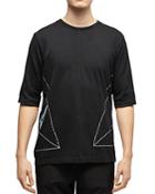 Dyne Side-triangle Graphic Tee