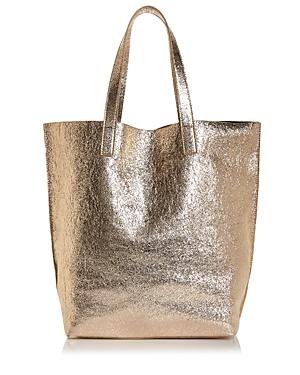 Street Level Glossy North/south Tote