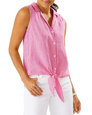 Tommy Bahama Gingham Way Camp Shirt