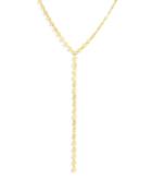 Milanesi And Co 14k Yellow Gold Mirror Link Lariat Necklace, 18