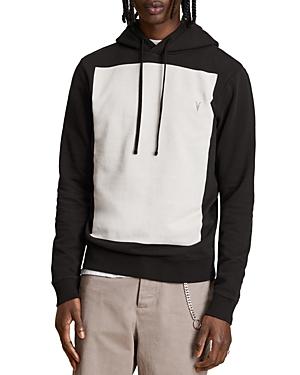 Allsaints Lobke Cotton Color Blocked Hoodie