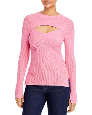 3.1 Phillip Lim Ribbed Front Cutout Sweater