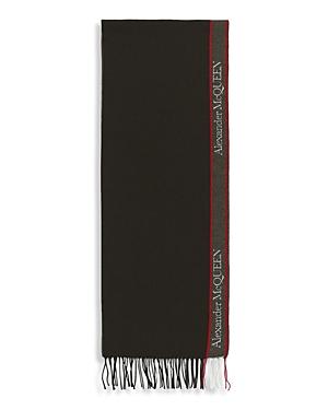 Alexander Mcqueen Selvedge Wool & Cashmere Scarf (29% Off)- Comparable Value $420