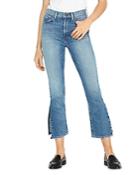 Hudson Holly Crop Straight Jeans In Lonesome