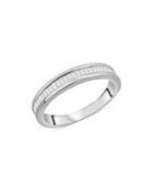 Bloomingdale's Men's Baguette Diamond Band In 14k White Gold, 1.0 Ct. T.w. - 100% Exclusive
