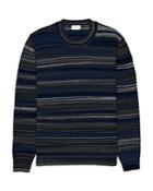 Altea Maglia Girocollo Rasato Striped Sweater