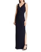 Lauren Ralph Lauren Rhinestone-embellished Jersey Gown