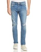 Paige Lennox Skinny Fit Jeans In Cartwright Destructed
