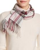 C By Bloomingdale's Exploded Plaid Cashmere Scarf - 100% Exclusive