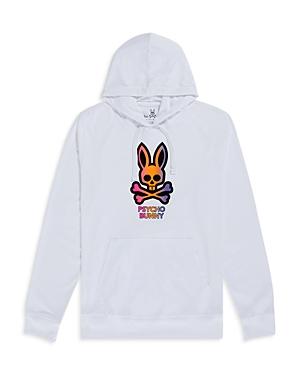 Psycho Bunny Dylan Pima Cotton Gradient Logo Print Regular Fit Hoodie