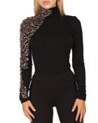 Gracia Snake Print Sleeve Top (42% Off) - Comparable Value $86