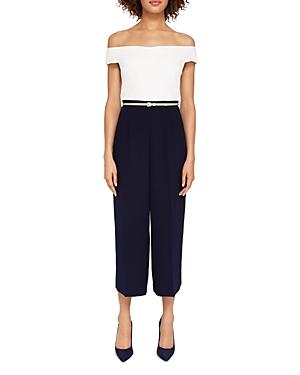 Ted Baker Flawraa Off-the-shoulder Culotte Jumpsuit